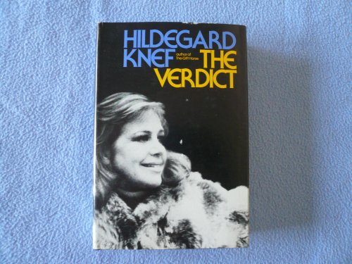 The Verdict / by Hildegard Knef ; Translated from the German by David Anthony Palastanga